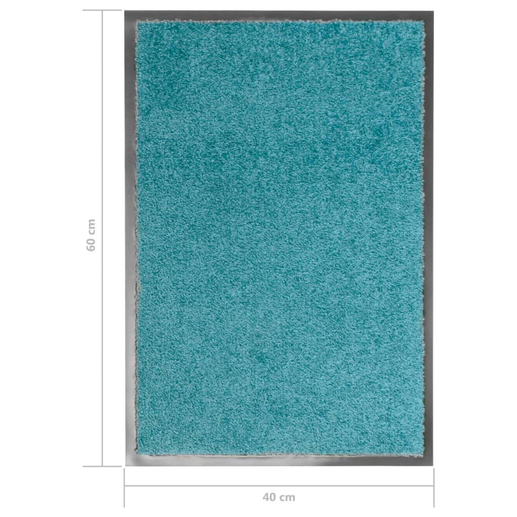 Zerbino Lavabile Ciano 40x60 cm | homemem39