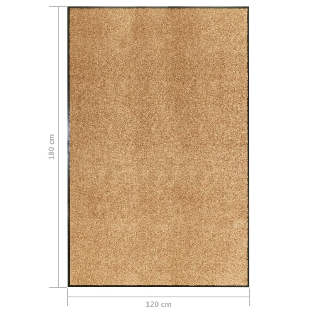 Zerbino Lavabile Crema 120x180 cm | homemem39