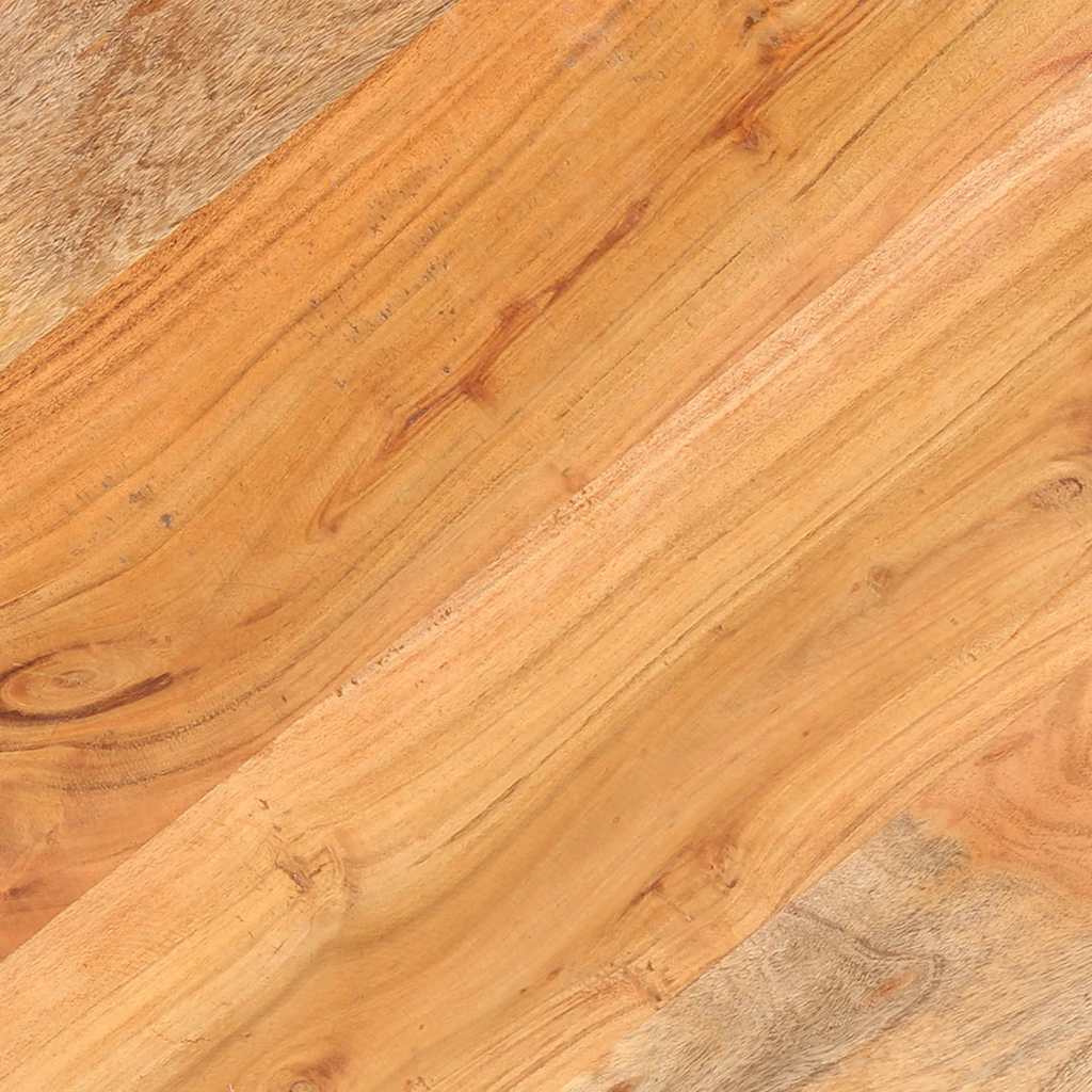 Tavolino da Salotto Ø68x43 cm in Legno Massello di Acacia | homemem39