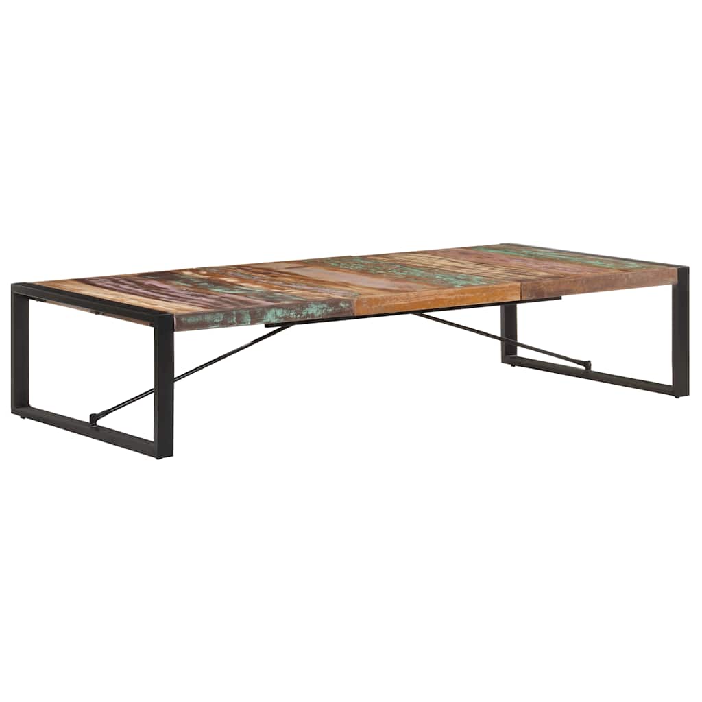 Tavolino da Salotto 180x90x40 cm in Legno Massello di Recupero | homemem39