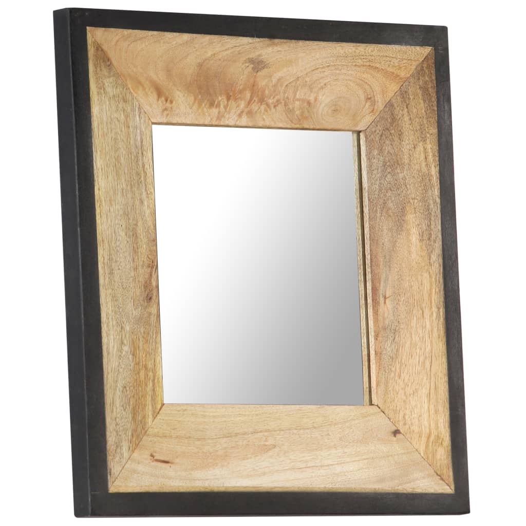 Specchio 50x50 cm in Legno Massello di Mango | homemem39