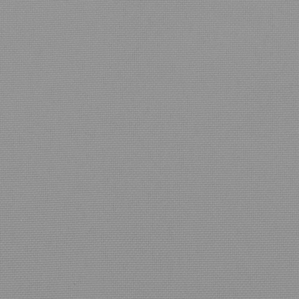 Cuscini per Sedia 2 pz Grigi 40x40x3 cm in Tessuto Oxford | homemem39