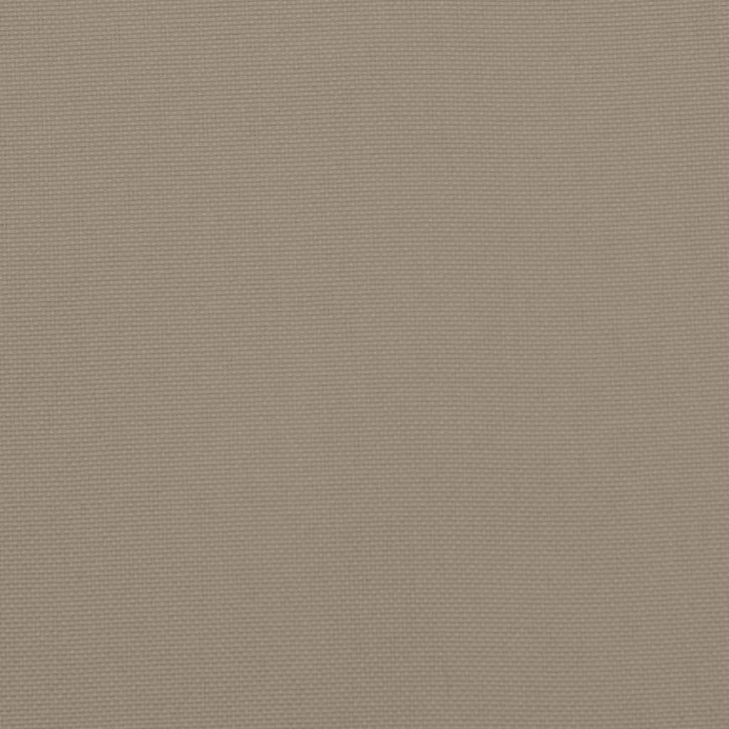 Cuscini per Sedia 2 pz Tortora 40x40x3 cm in Tessuto Oxford | homemem39