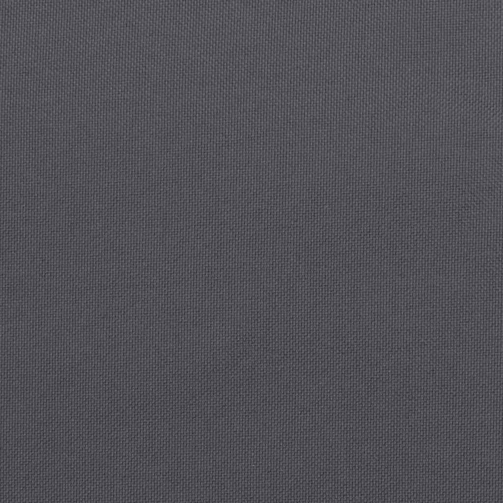 Cuscini per Sedia 6 pz Antracite 50x50x3 cm in Tessuto Oxford | homemem39
