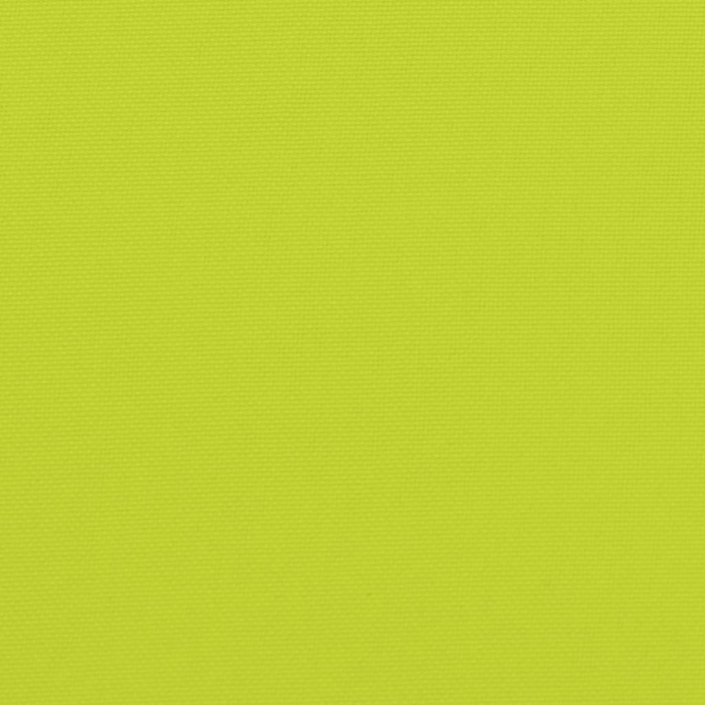 Cuscini per Sedia 6 pz Verde Brillante 50x50x3cm Tessuto Oxford