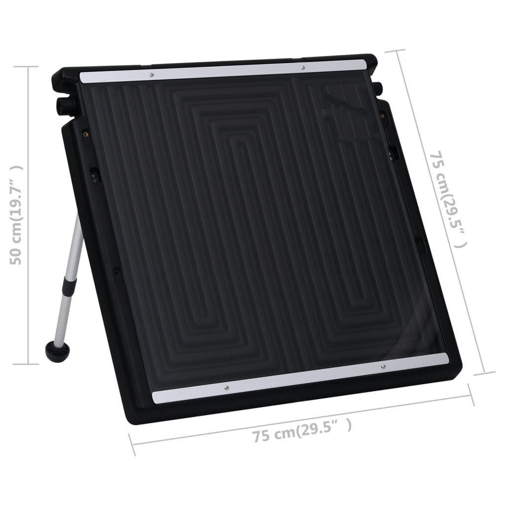 Pannello Solare Termico per Piscina 75x75 cm - homemem39
