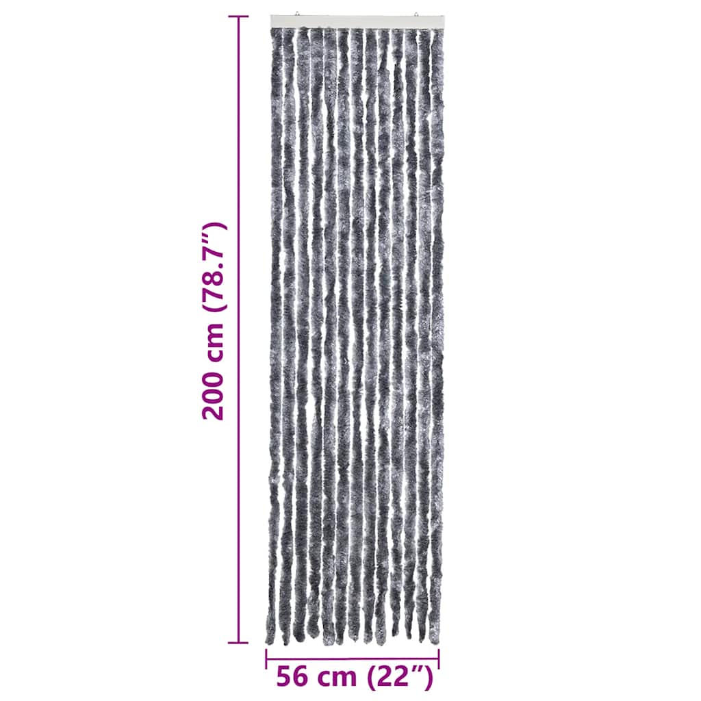 Zanzariera Argento 56x200 cm Ciniglia | homemem39