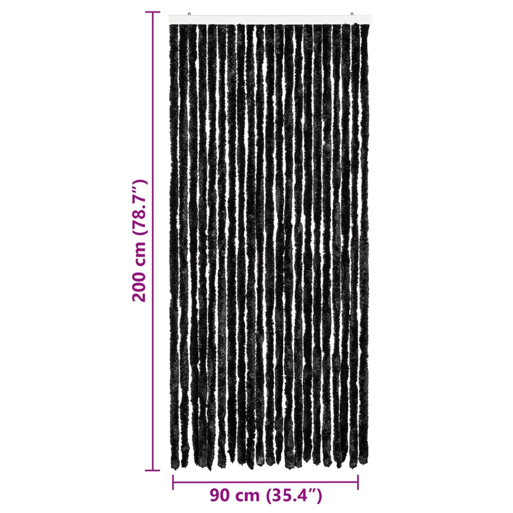 Zanzariera Antracite 90x200 cm Ciniglia | homemem39