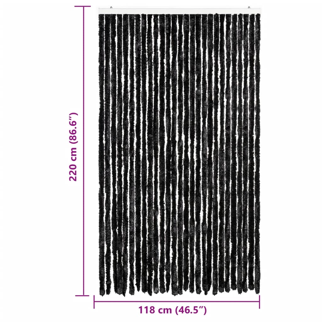 Zanzariera Antracite 118x220 cm Ciniglia | homemem39