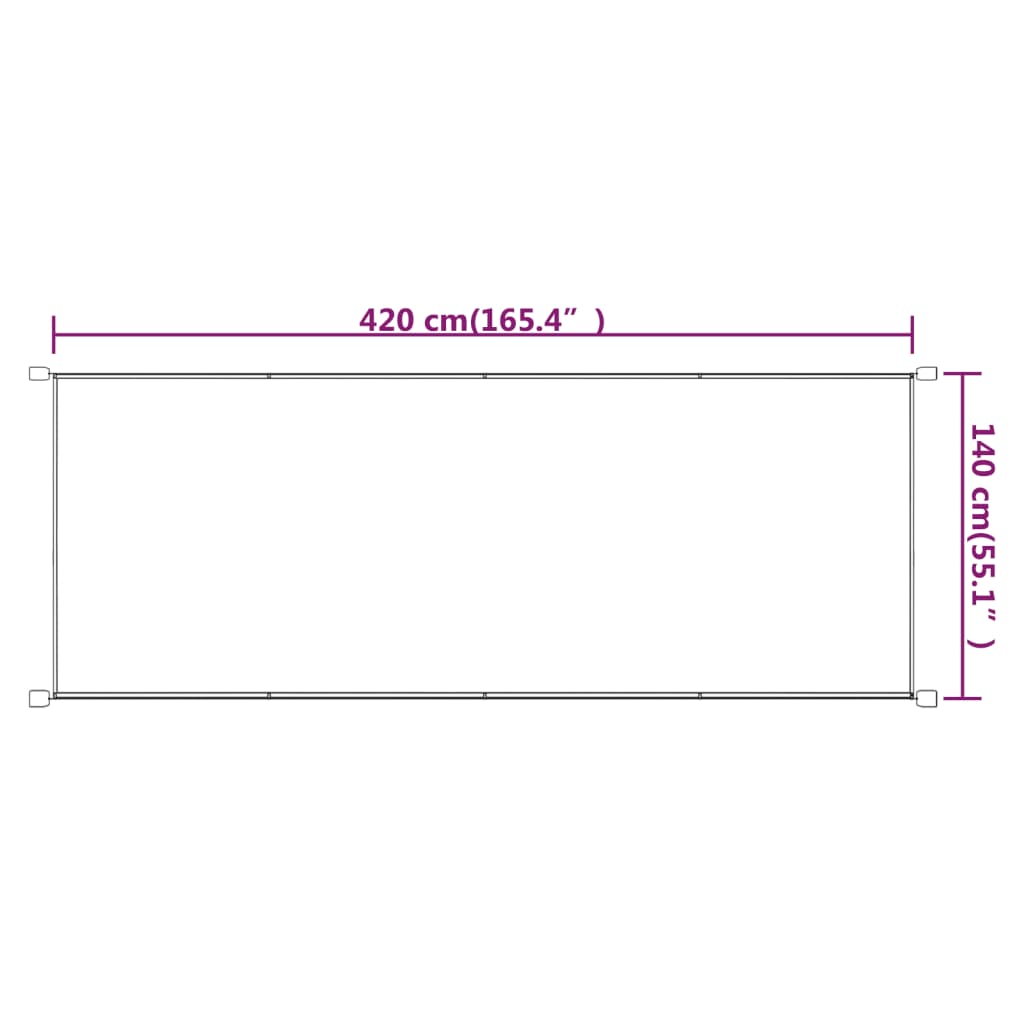 Paravento Verticale Blu 140x420 cm in Tessuto Oxford | homemem39
