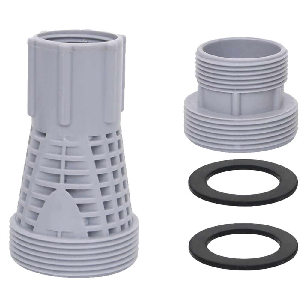 Connettori per Tubo Flessibile per Piscina 2 pz in Plastica | homemem39