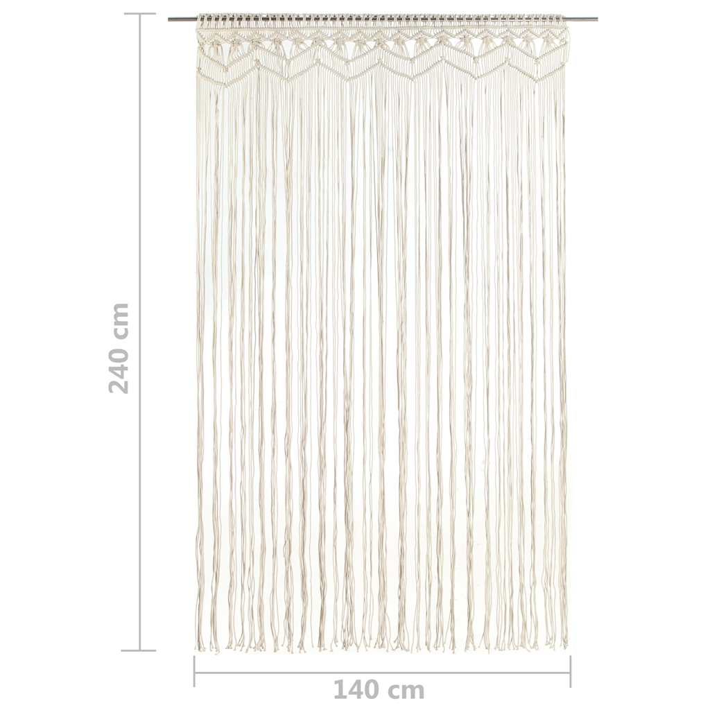 Tenda Macramè 140x240 cm in Cotone | homemem39
