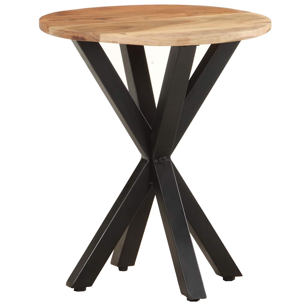 Tavolino di Servizio 48x48x56cm in Legno Massello di Acacia | homemem39
