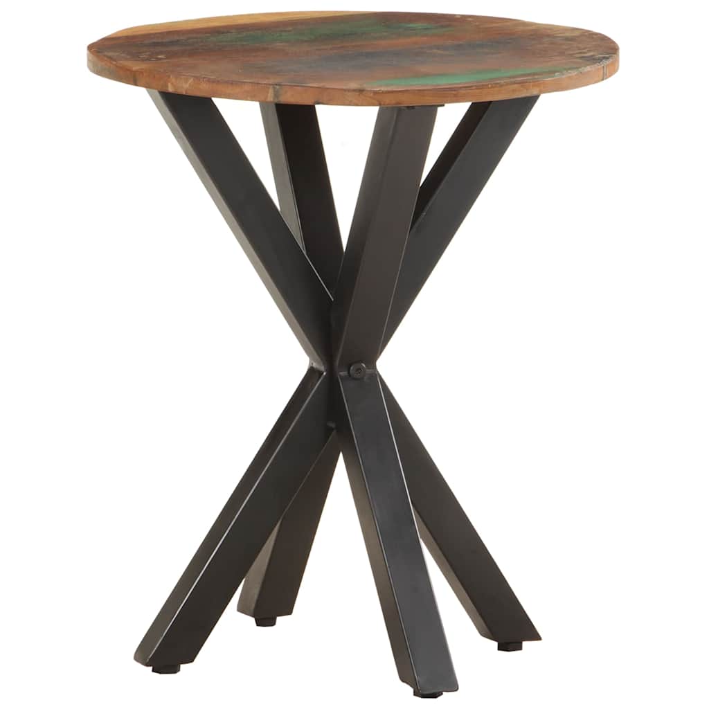 Tavolino di Servizio 48x48x56 cm in Legno Massello di Recupero | homemem39