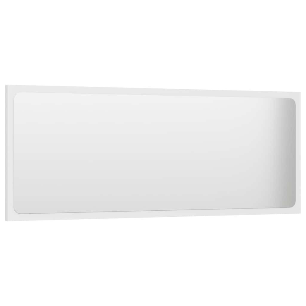 Set Mobili da Bagno 2 pz Bianco in Legno Multistrato | homemem39
