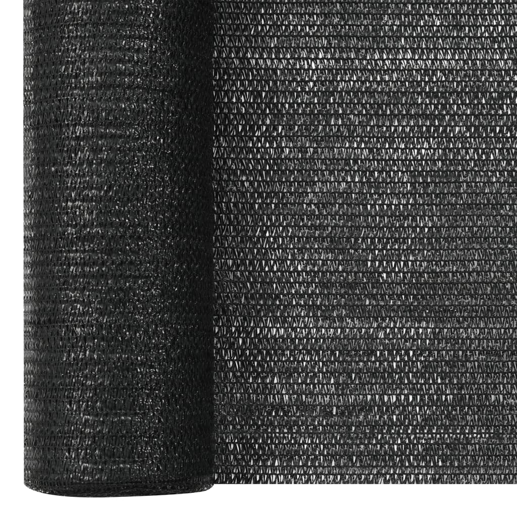 Rete per Privacy Nera 3,6x10 m in HDPE 75 g/m² | homemem39