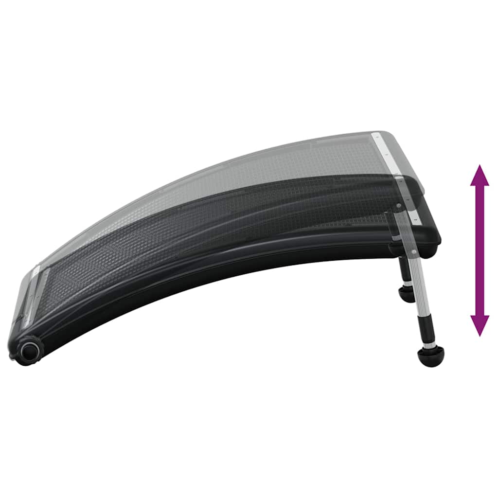 Pannelli Solari Termici Curvi per Piscina 2 pz 110x65 cm