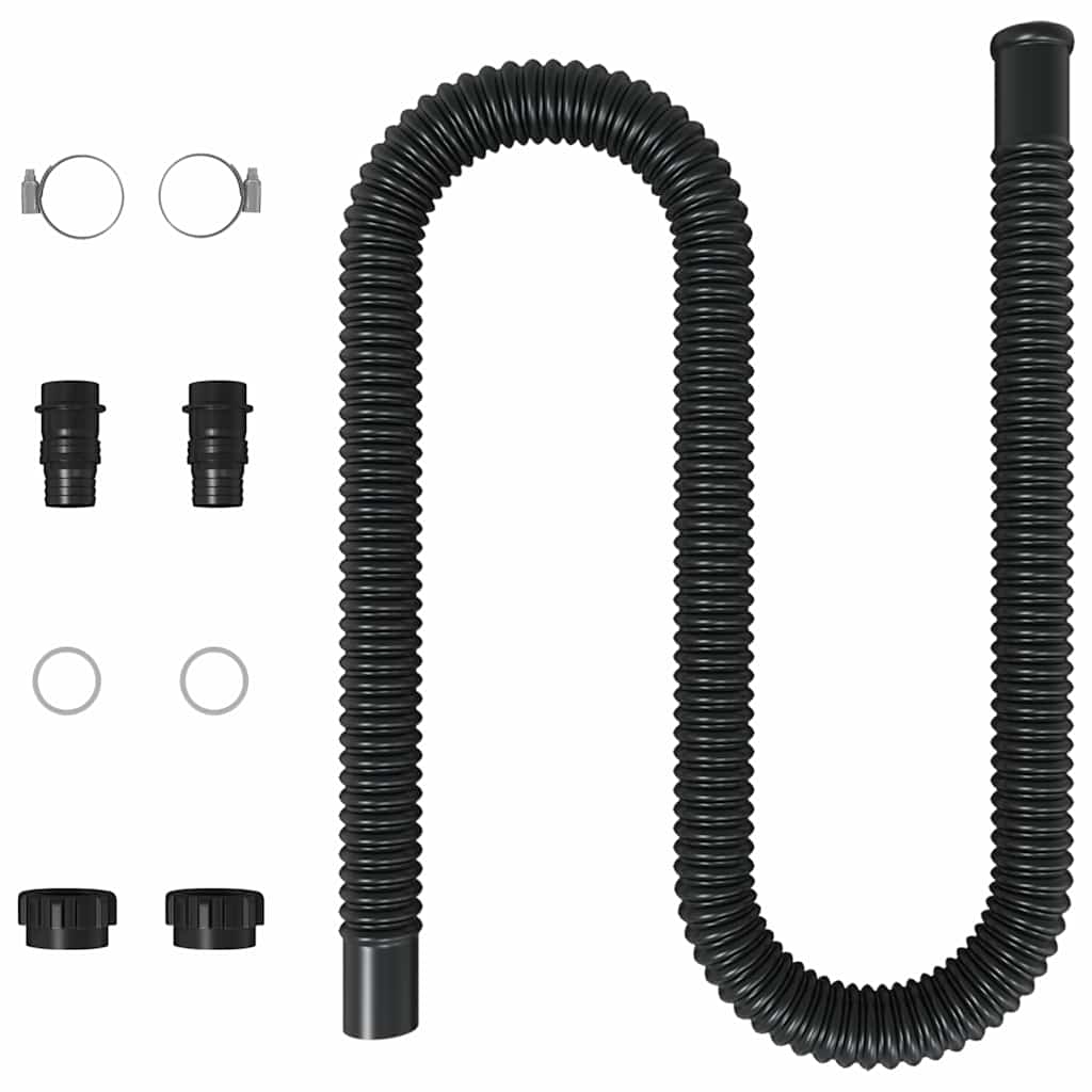 Pannelli Solari Termici Curvi per Piscina 2 pz 110x65 cm