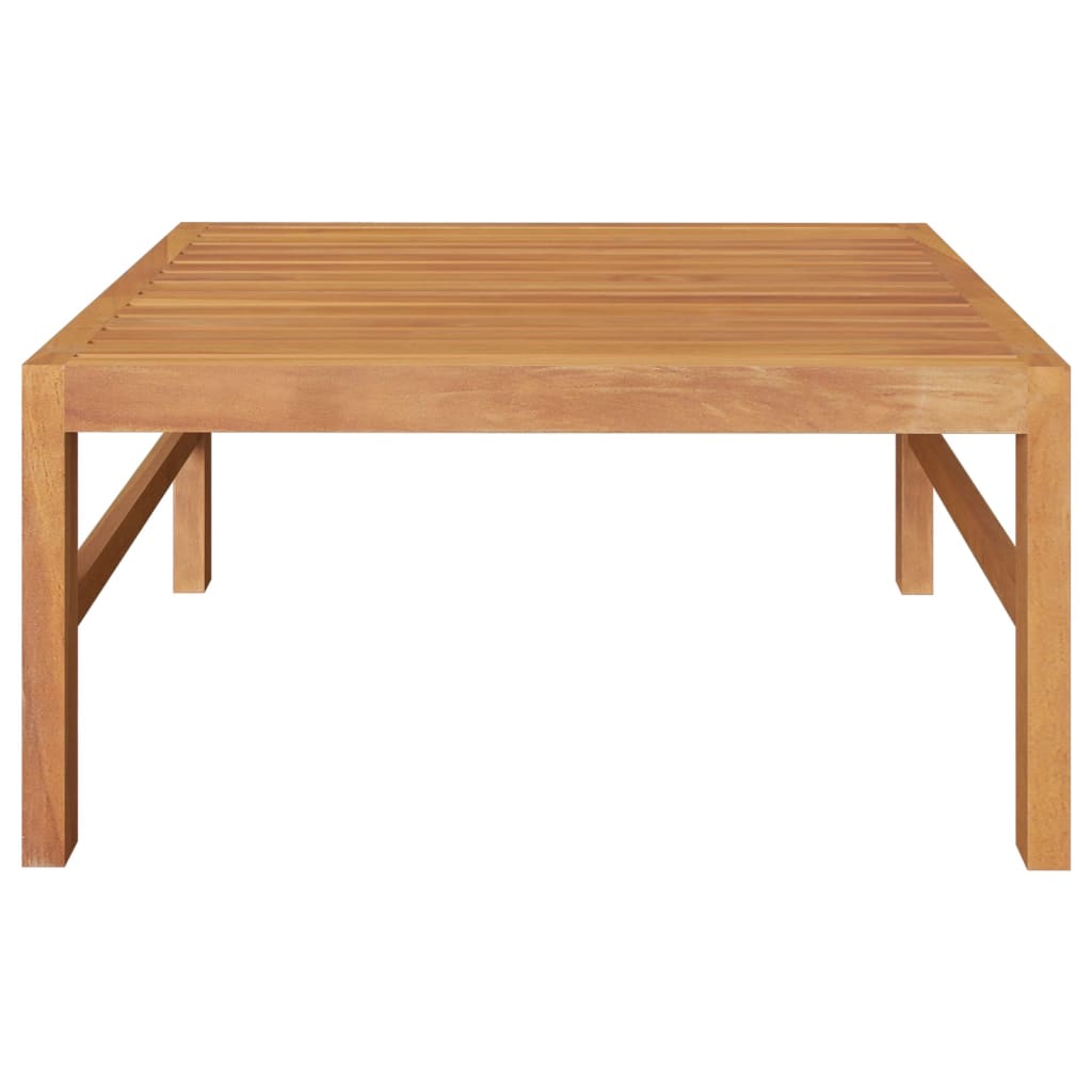 Set Divani Giardino 2 pz Cuscini Crema in Legno di Teak | homemem39