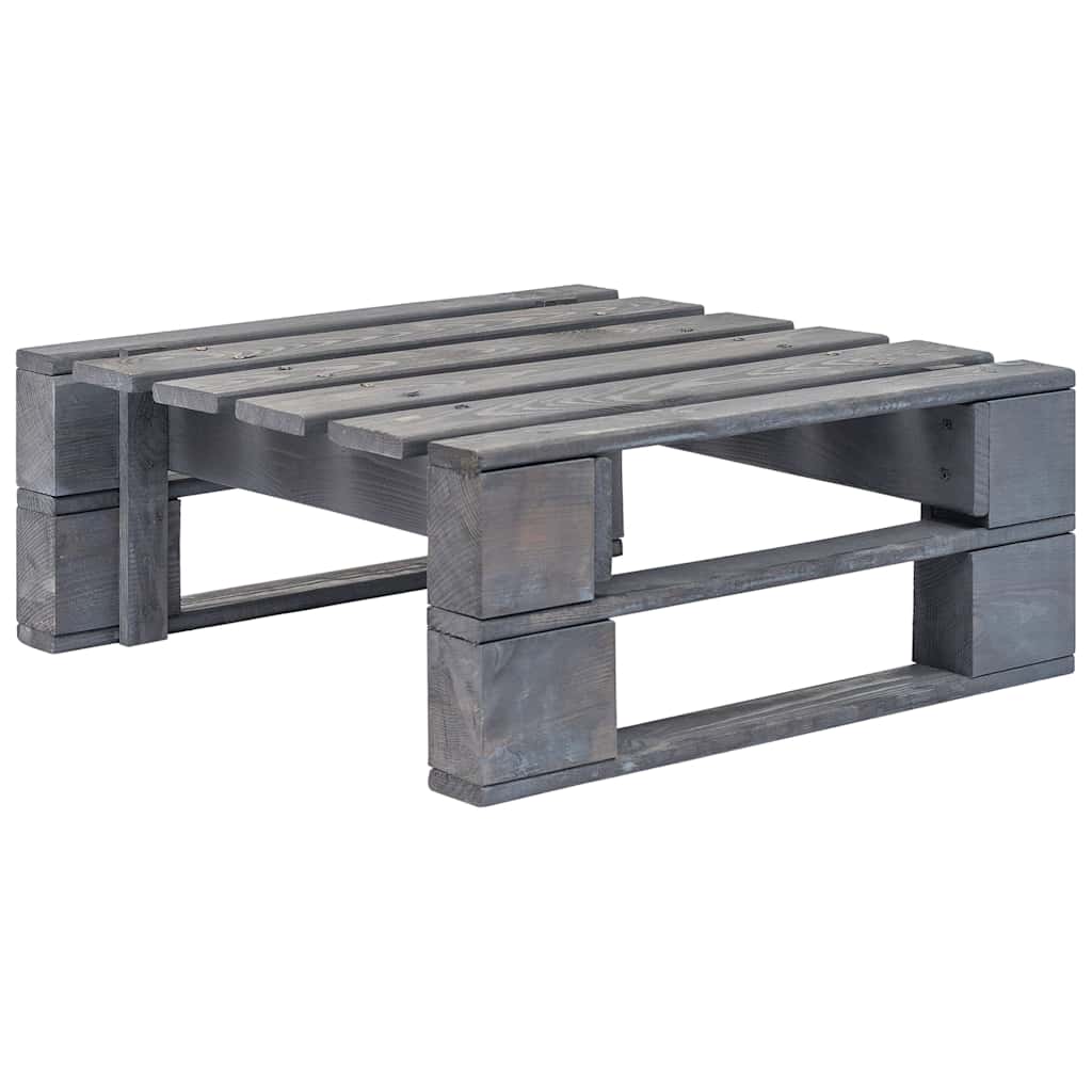 Set Divani in Pallet con Cuscini 4 pz in Pino Impregnato