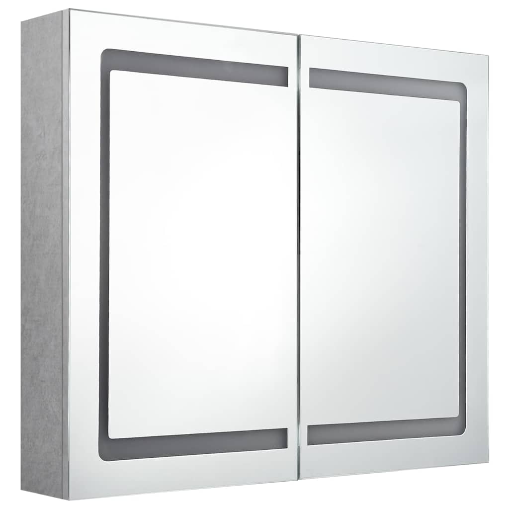 Mobiletto per specchio da bagno 80 x 12 x 68 cm