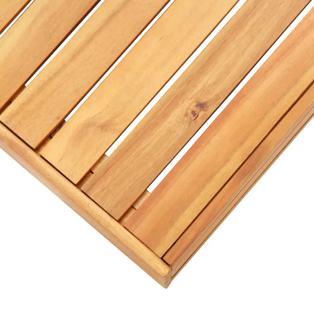 Set Divani da Giardino 2 pz con Cuscini in Massello di Acacia | homemem39