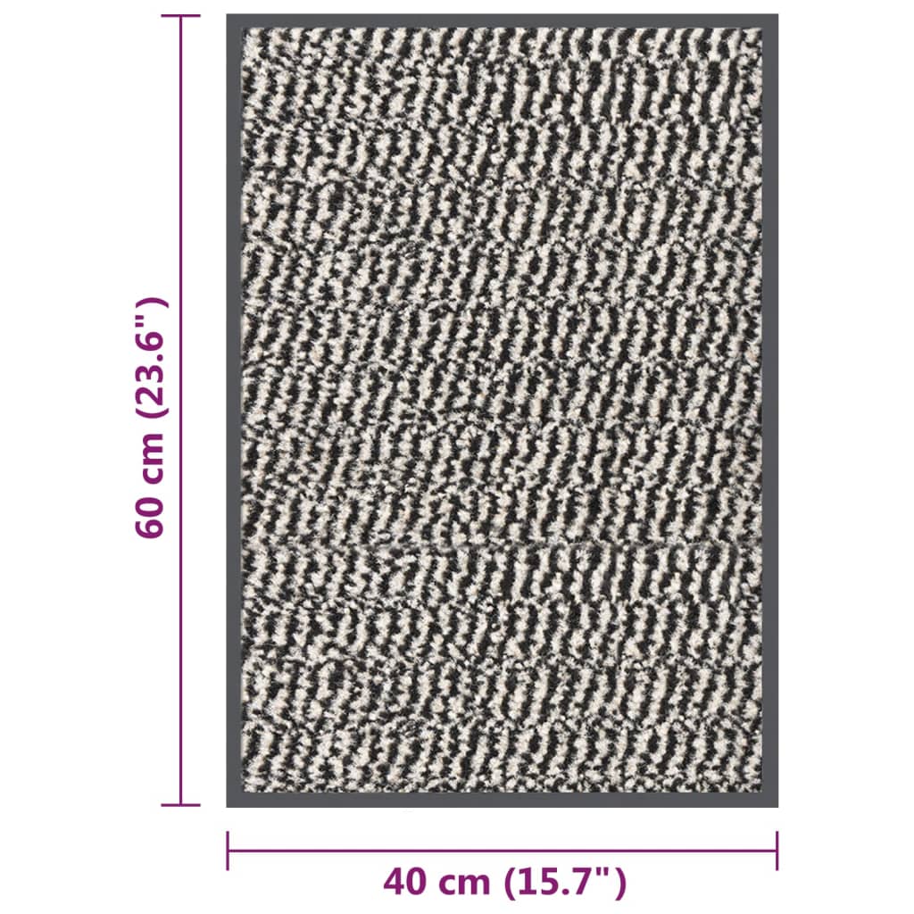 Zerbino Trapuntato 40x60 cm Marrone Chiaro | homemem39