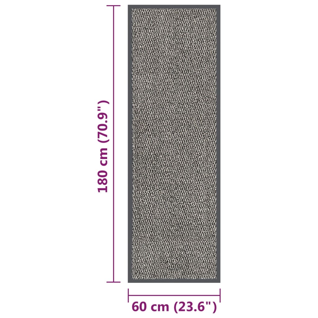 Zerbino Trapuntato 60x180 cm Marrone Chiaro | homemem39