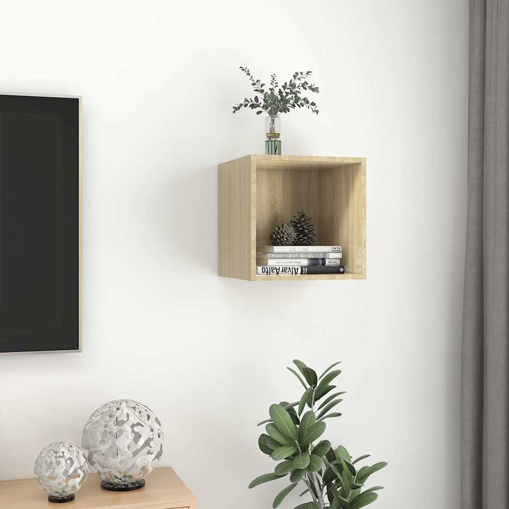 Mobile a Muro 37x37x37 cm in legno multistrato