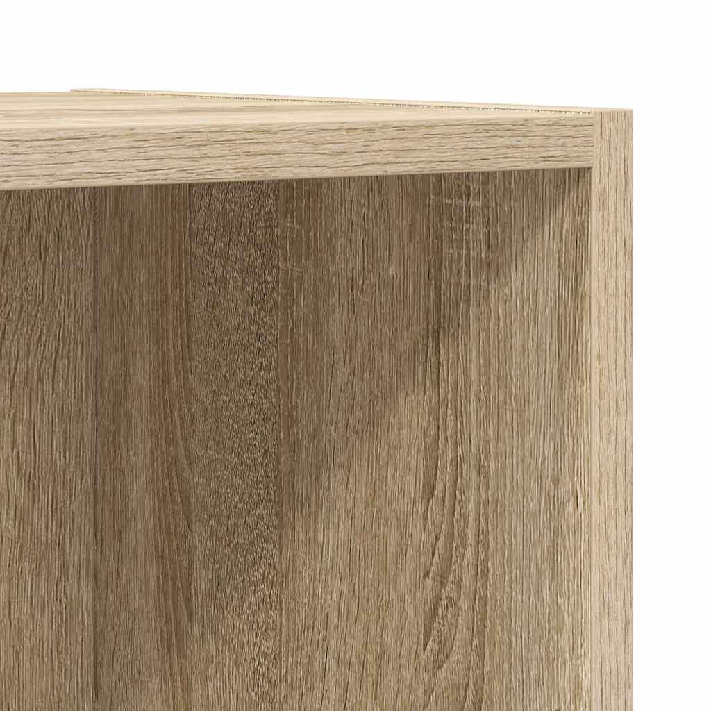 Mobile TV Parete Rovere Sonoma 37x37x142,5cm Legno Multistrato | homemem39