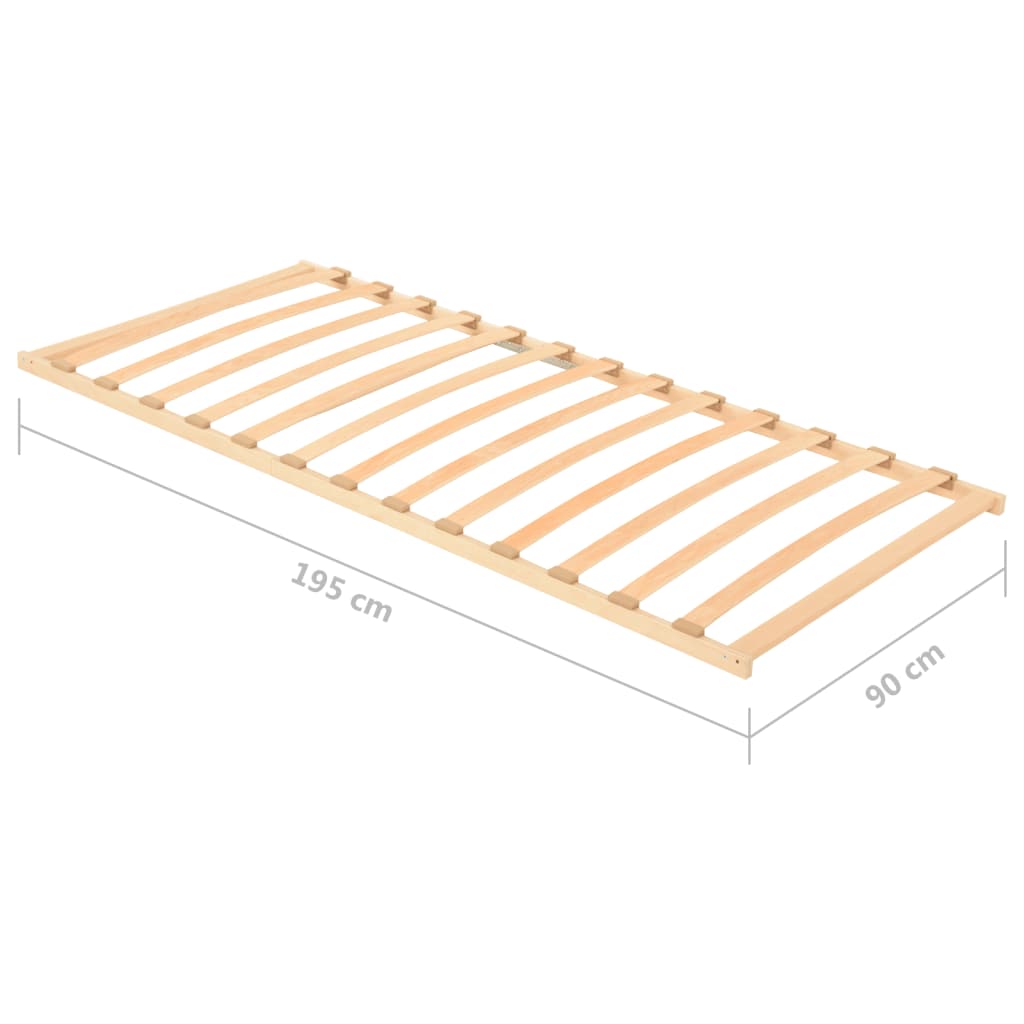 Rete a Doghe con 13 Doghe 90x200 cm | homemem39