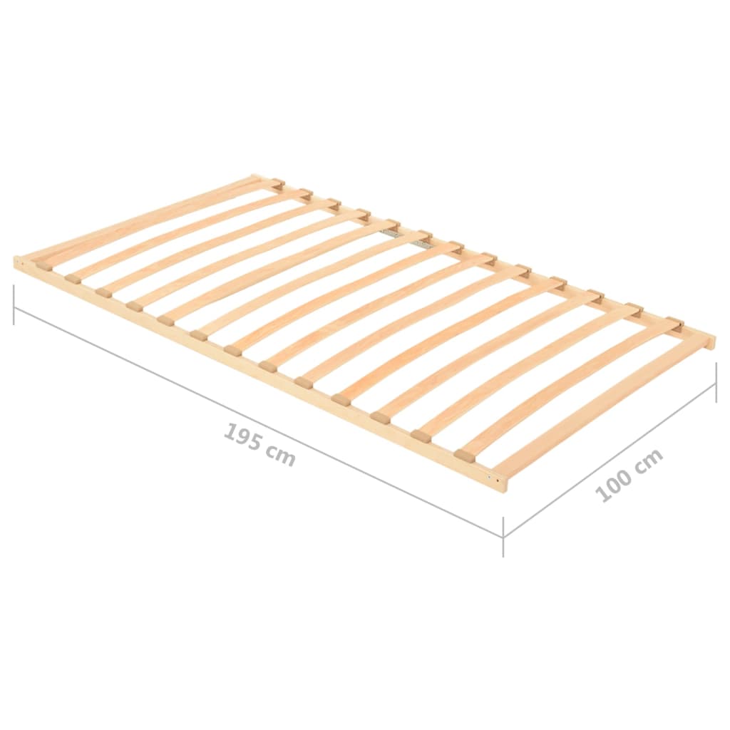 Rete a Doghe con 13 Doghe 100x200 cm | homemem39
