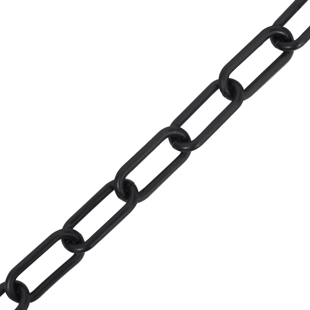 Catena Segnaletica Nera 100 m Ø4 mm in Plastica | homemem39