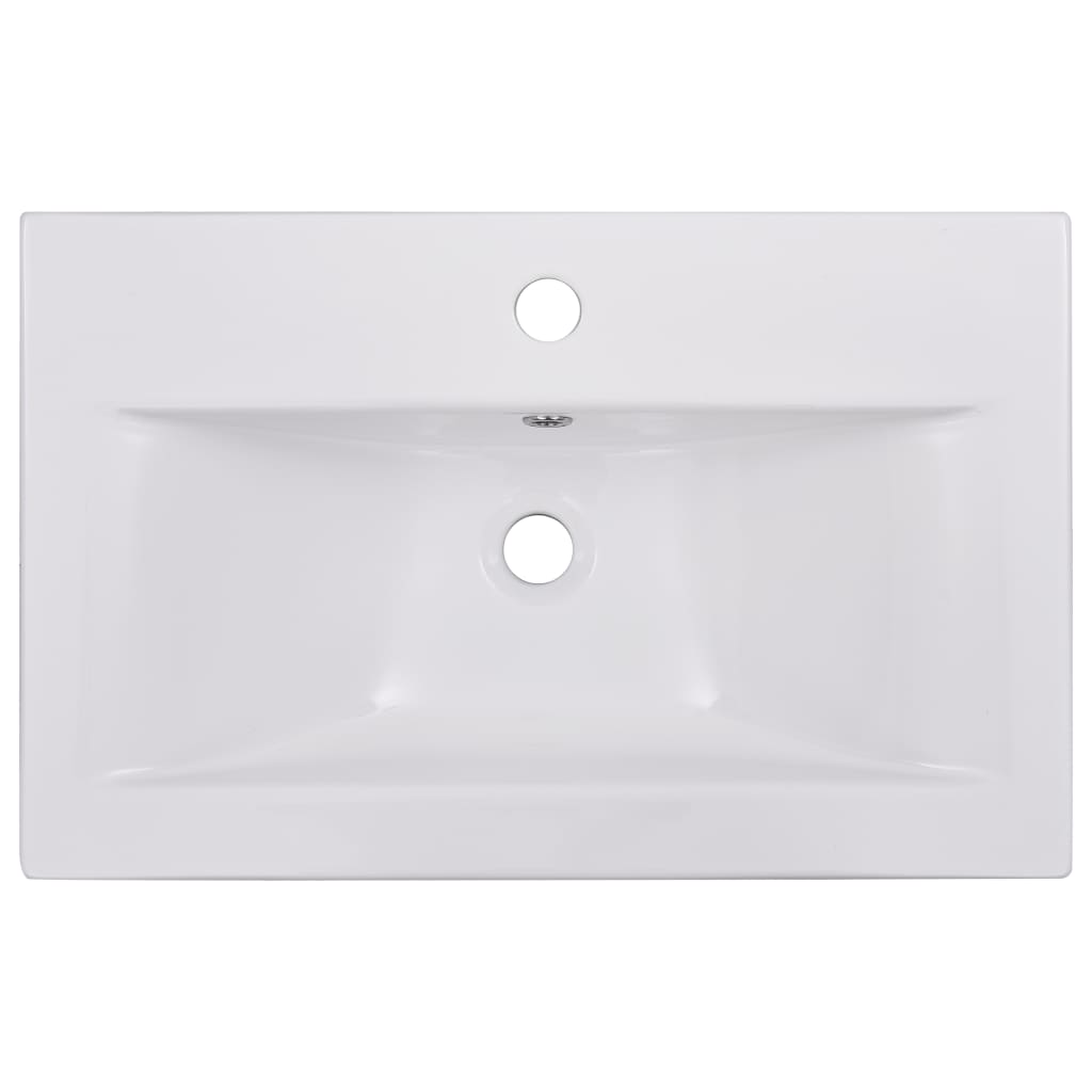 Set Mobili da Bagno Bianco in Legno Multistrato