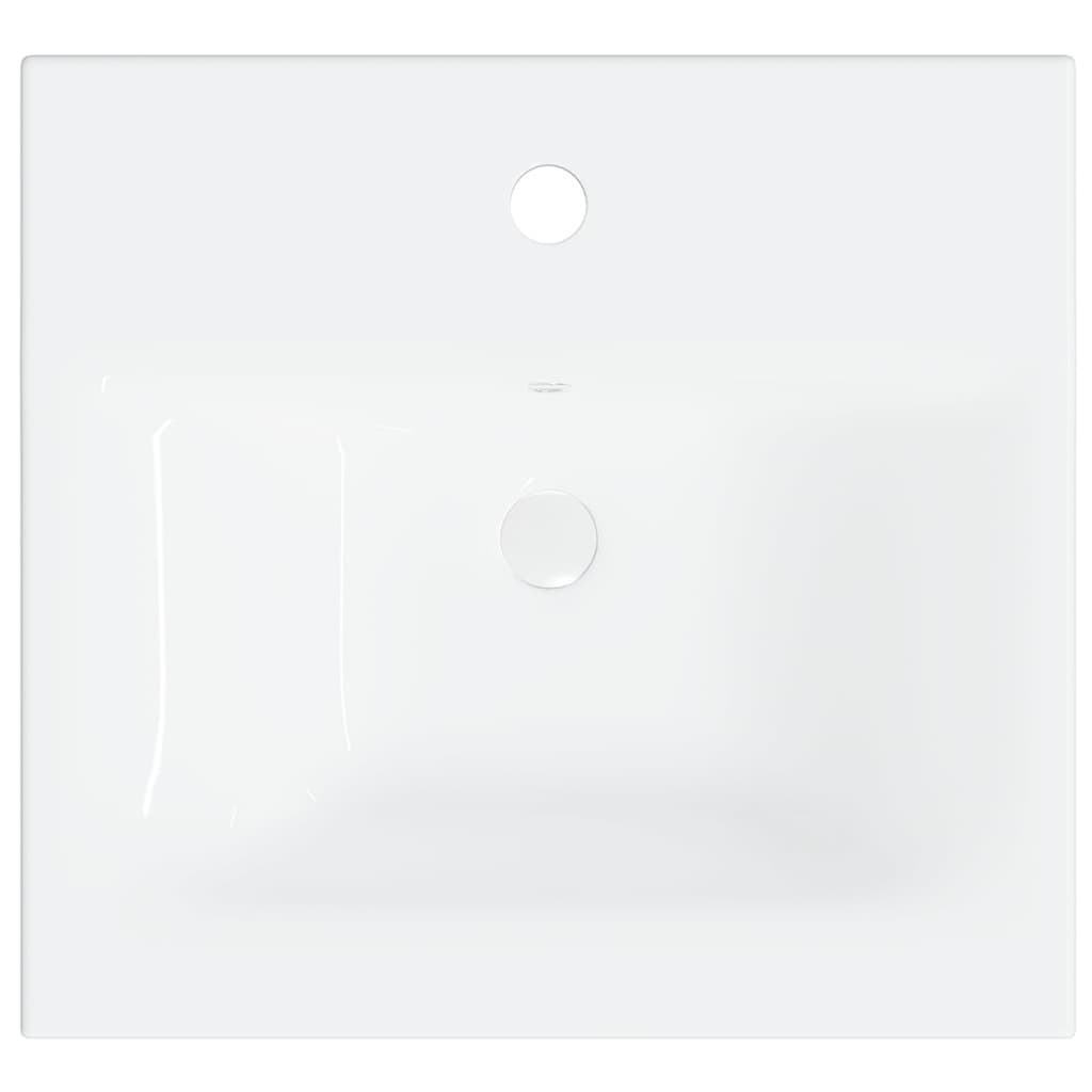 Mobile Bagno con Lavabo Integrato Bianco in Legno Multistrato | homemem39