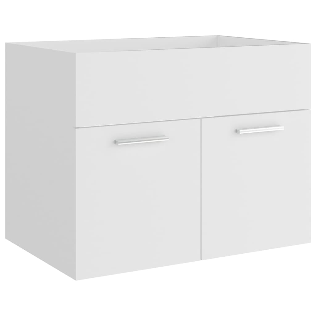 Set Mobili da Bagno Bianco in Legno Multistrato | homemem39