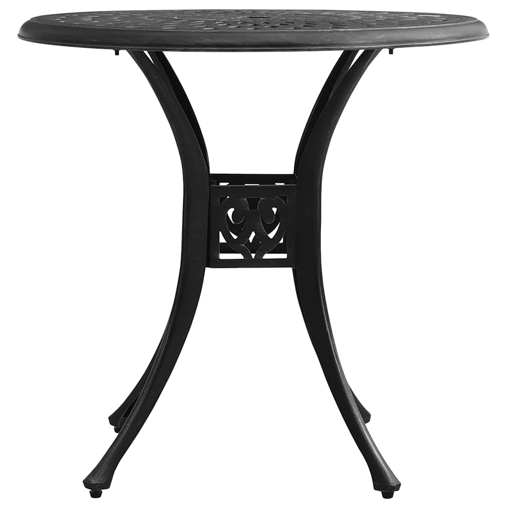 Set da Bistrot 5 pz in Alluminio Pressofuso Nero | homemem39