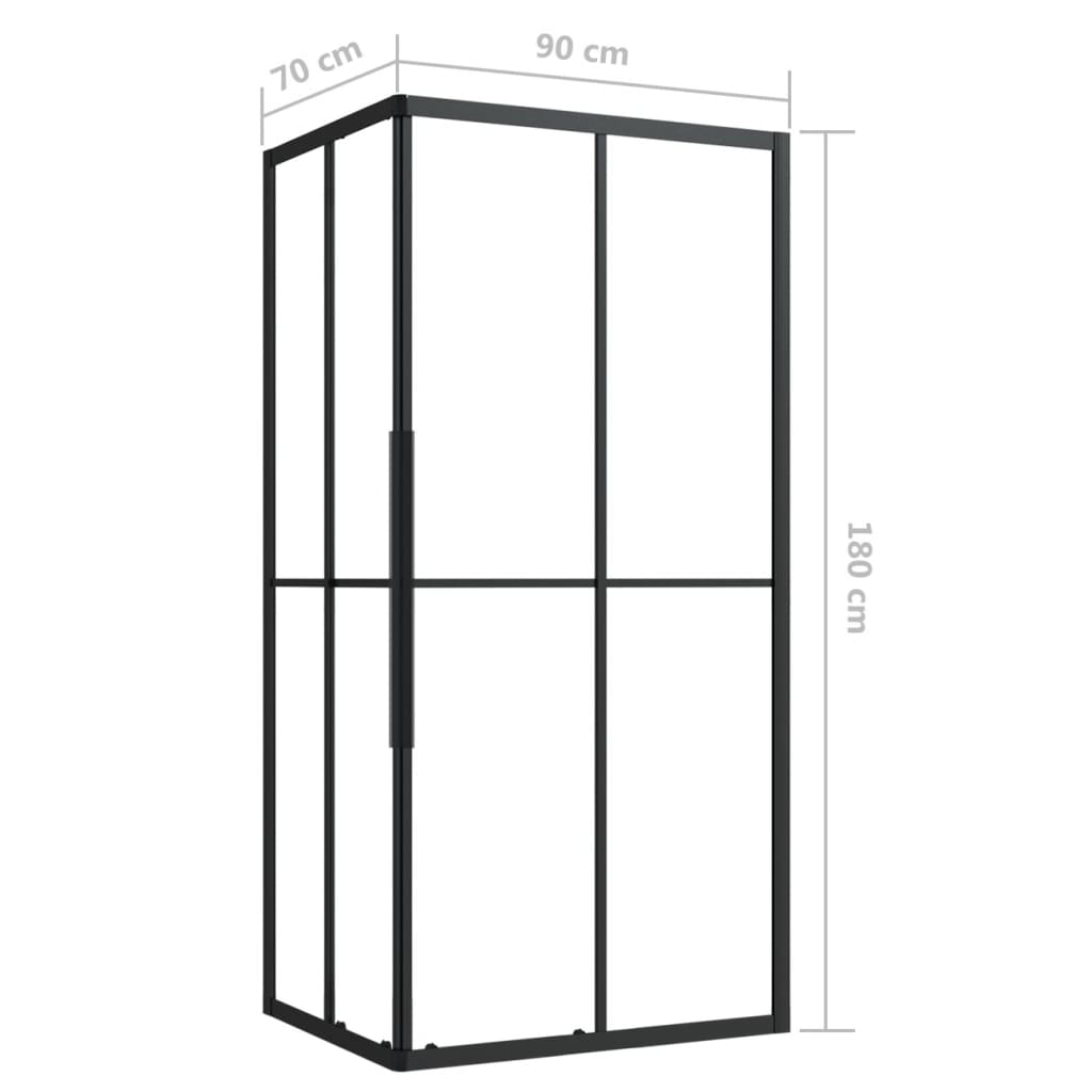 Cabina Doccia ESG 90x70x180 cm | homemem39