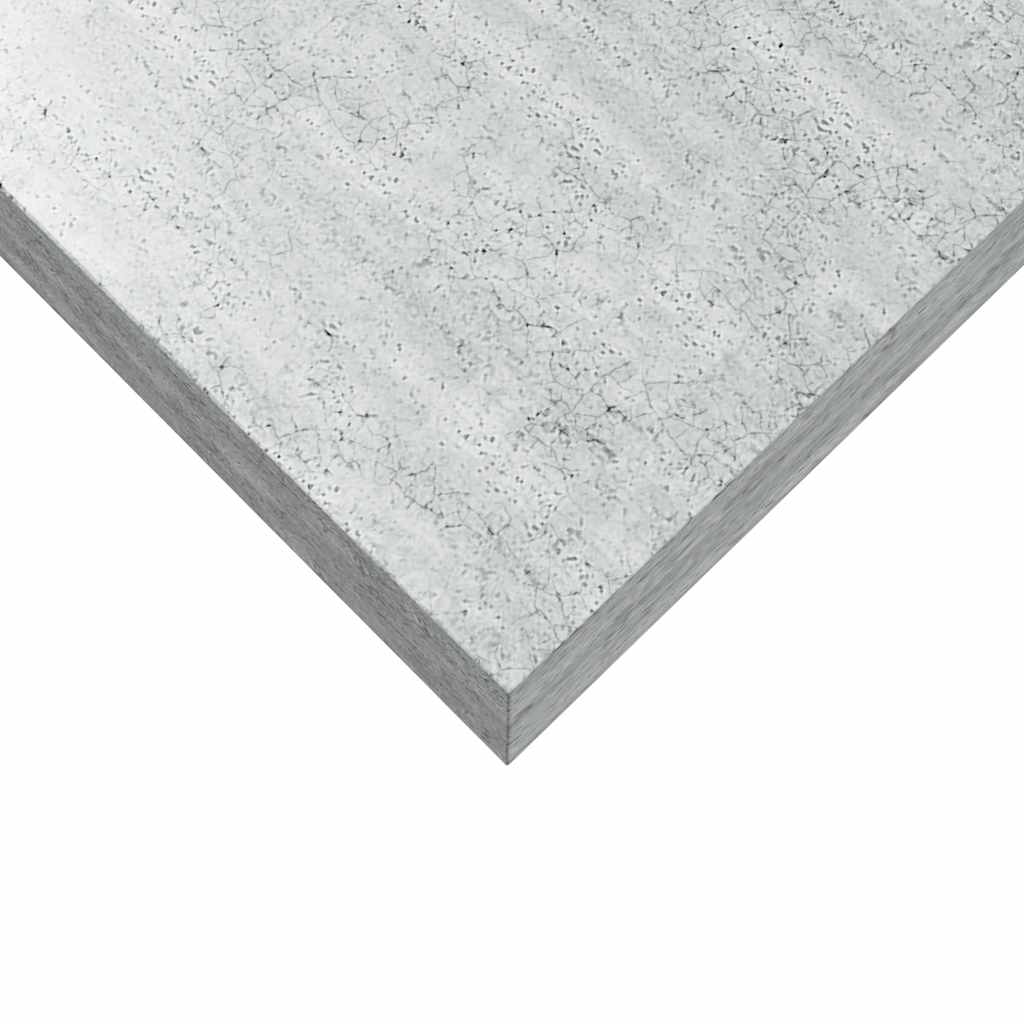 Scaffale a Parete Grigio Cemento 90x23,5x3,8 cm in MDF | homemem39