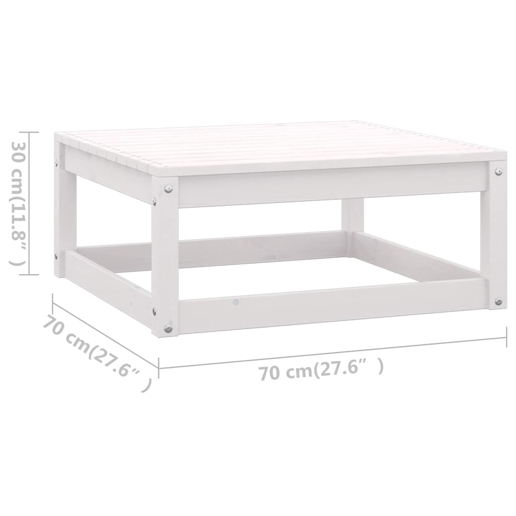 Set Divani da Giardino 3 pz con Cuscini Legno Massello di Pino
