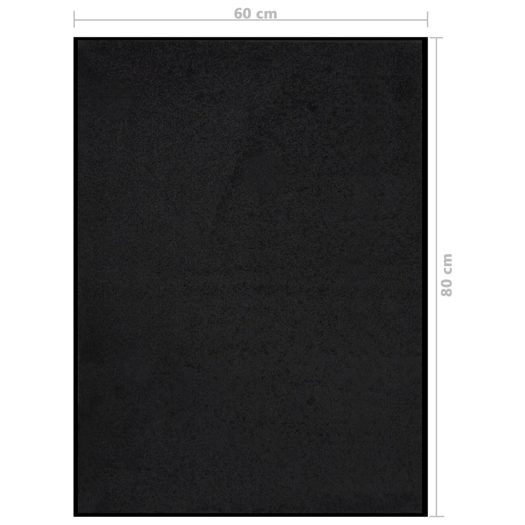 Zerbino Nero 60x80 cm | homemem39