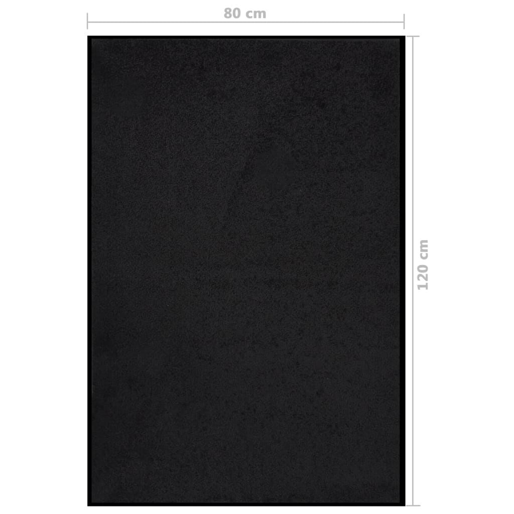 Zerbino Nero 80x120 cm | homemem39