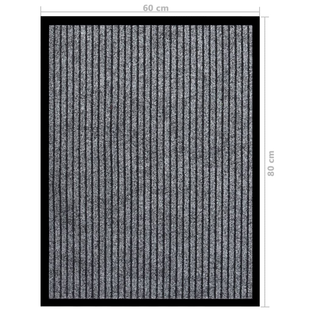 Zerbino Striato Grigio 60x80 cm | homemem39