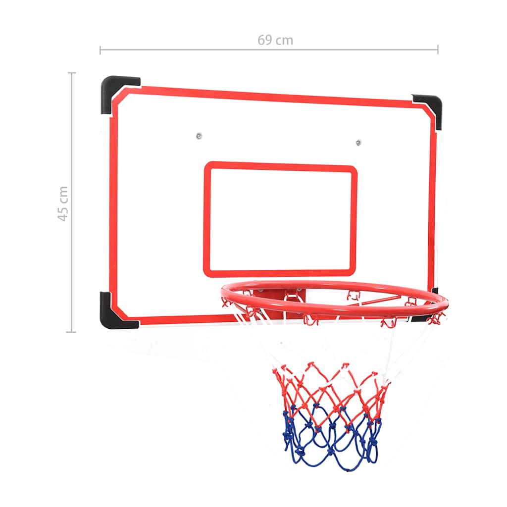 Set Tabellone da Basket da Parete 5 pz | homemem39
