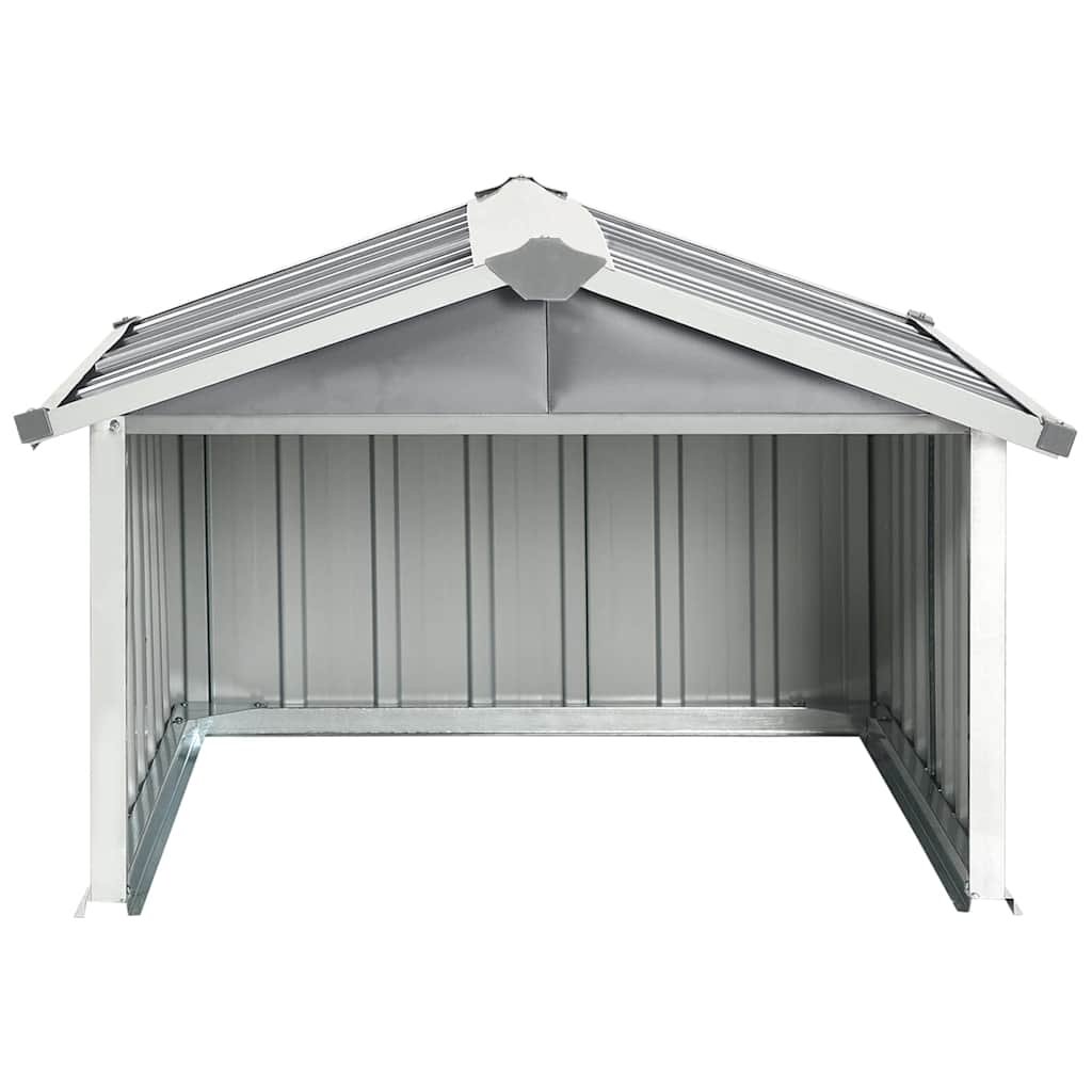 Capanno per Robot Tosaerba 92x97x63 cm Acciaio Zincato