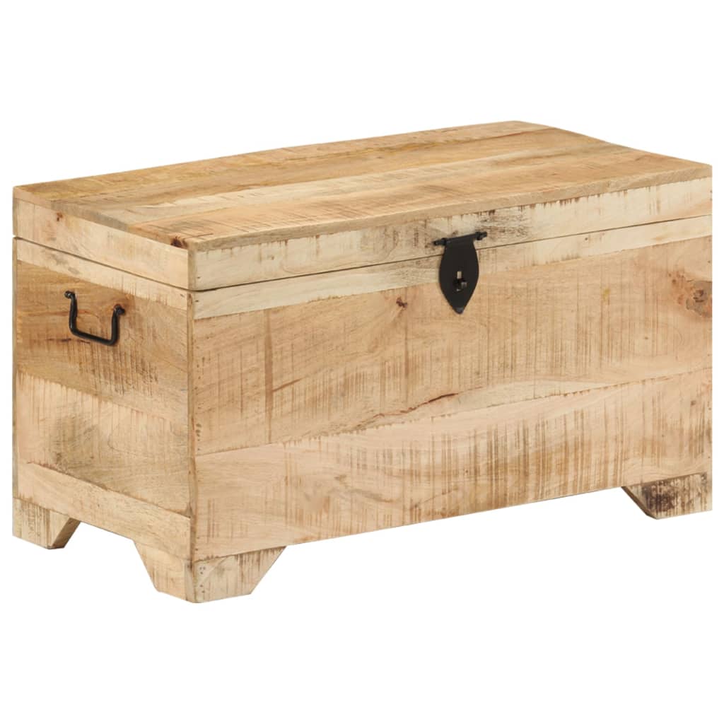 Cassapanca in Legno Massello di Mango Ruvido | homemem39