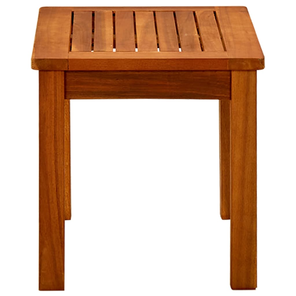 Tavolino da Giardino 50x35x36 cm in Legno Massello di Acacia | homemem39