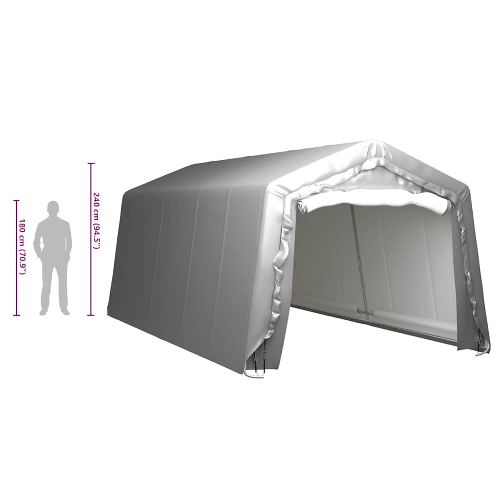Tenda 300x600 cm Grigio Acciaio | homemem39