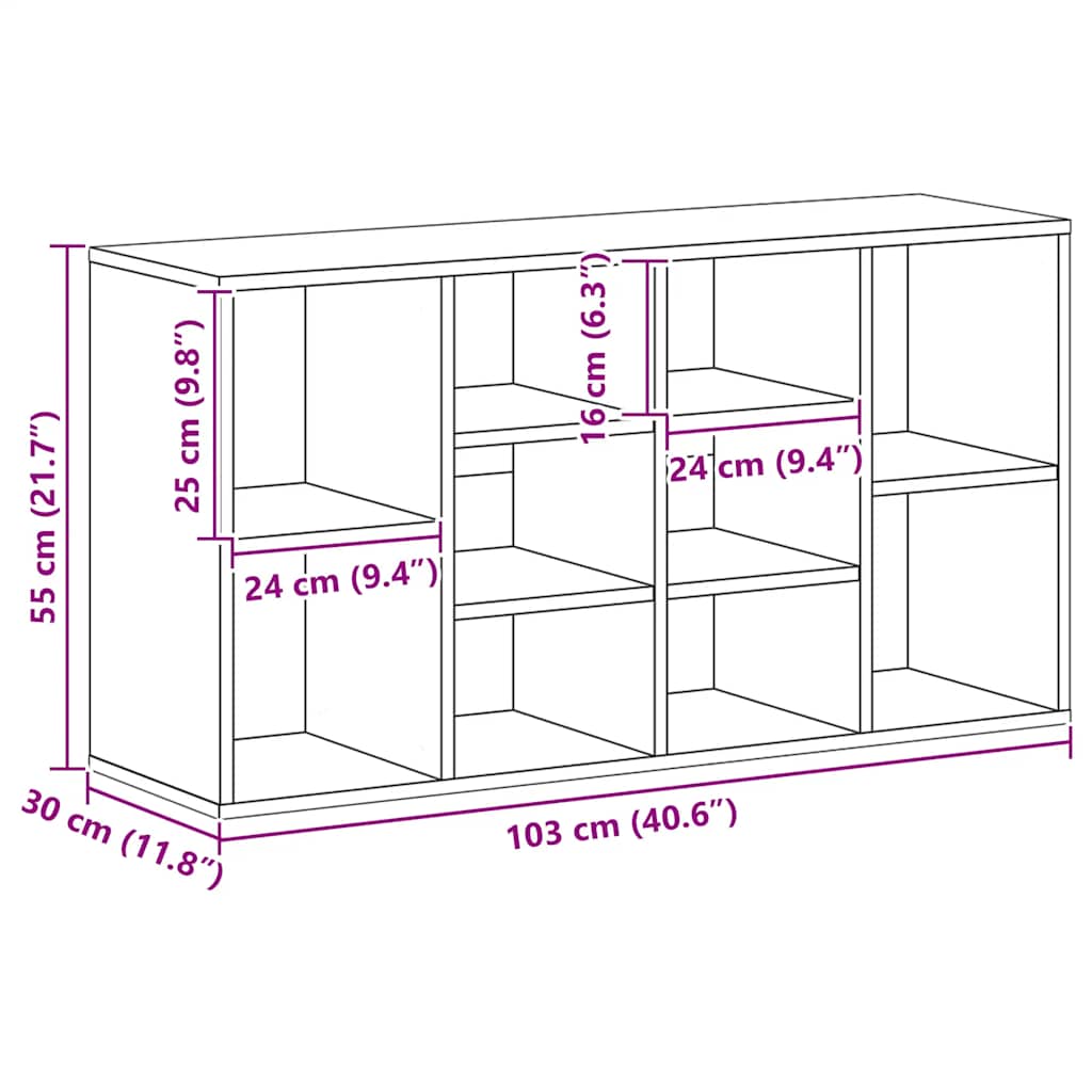 Scarpiera con Panchina Nera 103x30x55 cm Legno Multistrato | homemem39