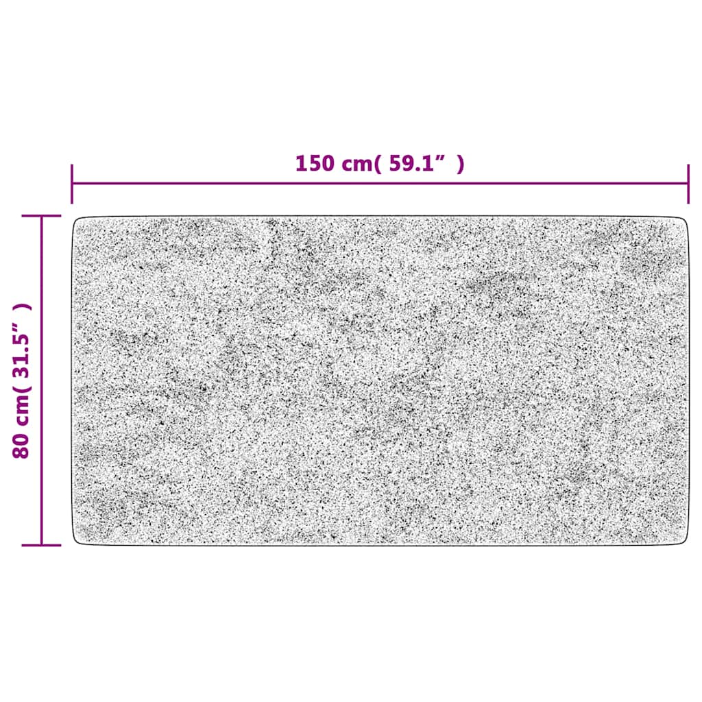 Tappeto Lavabile Patchwork 80x150 cm Multicolore | homemem39